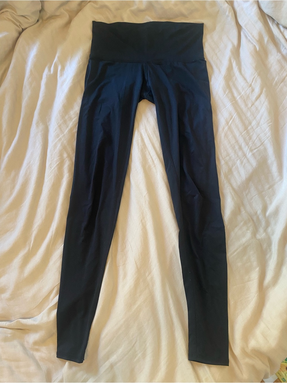 Teeki Black Womens Leggings, Size Small